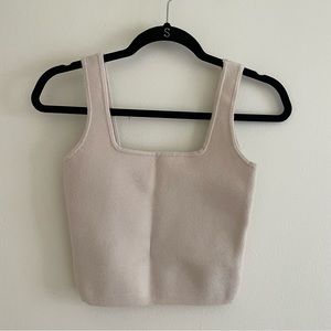 Abercrombie Knit Cropped Tank